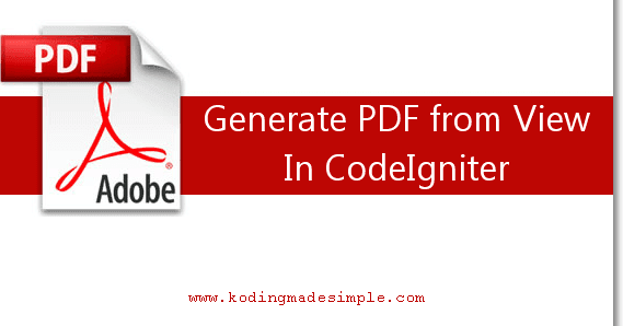 Convert html to pdf using tcpdf in codeigniter download for mac